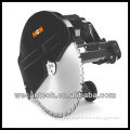 Skid steer loader wheel saw ; wheel saw